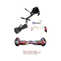 Citymate Elektrikli Kaykay Hoverboard Akıllı Denge 6.5 Inch + Hoverkart + Çanta Extrem Paket D16