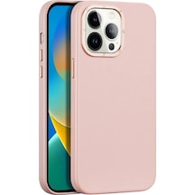 Dux Ducis Grit Series İphone 14 Pro 6.1inç Premium Magsafe Uyumlu Kılıf- 5775 Pembe