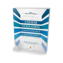 Pelikan SMMM Staja Giriş Tamamı Çözümlü 5 Deneme Sınavı