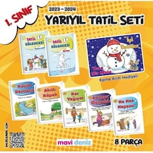 Mavi Deniz Yayınları 1.sınıf Yarıyıl Tatil Seti