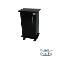 Kanki Pet 35 CM Flex İthal Akvaryum Mdf Sehpası Siyah 35 x 33 x 67 CM