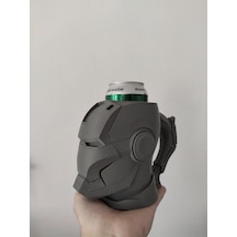 Iron Man Temalı 0.5l Kutu İçecek Tutucu Ve Dekoratif Kupa