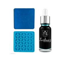 Turkuaz Sabun Boyası Sıvı Pigment Sabun Yapımına Uygun 10 Ml Renk