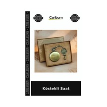 Köstekli Saat Anlamlı Armağan Öğretmen Hediyesi Erkek Armağanı Çok Renkli
