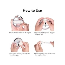 1 Set 3 Parça Bej, Pipet Tıpası 40 Ve 30 Oz Termos İçin Sızdırmaz Seti,bej