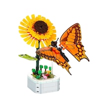 Çiçekler Ve Böcekler Yapı Blokları Butterfly