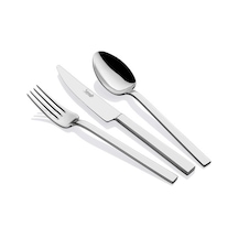 Salvinelli Dream 87 Parça Paslanmaz Çelik Çatal Bıçak Takımı (Made in Italy) Gümüş