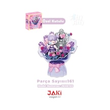 Jaki Nanci Serisi Çiçek Buketi 161 Parça Oyuncak Yapım Seti -ffhk123