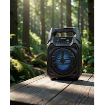 Bluetooth Hoparlör + Mikrofon + Usb, Sd, Fm, 1283hoparlör-5
