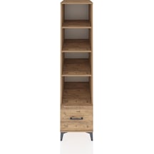 Kronos Dolap 4 Raflı Tek Çekmeceli 44x59x182 Çam-çam Atlas Çam