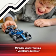 Williams Fw46 F1 Yarış Arabası 77249 10 Yaş Ve Üzeri Kız Ve Erkek Çocukları İle Yetişkin Motorseverler İçin Sürücü Minifigürü İçeren Yapım Ve Sergileme Seti 263 Parça
