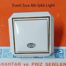 Esem Sıva Altı Işıklı Light