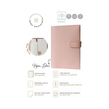 Vj Kutulu Defter 13x18 Cm Ivory 96 Yp Kitap Ayraçlı 124-1059