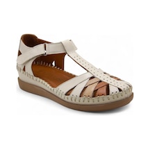 Venüs 25033540 Günlük Hakiki Deri Bayan Sandalet-bej Bej Venüs 25033540 Günlük Hakiki Deri Bayan Sandalet-bej Bej