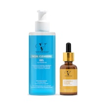 Vitanova ve Canlandırıcı Yüz Yıkama Jeli 250 ML + Vitamin C Serum 30 ML