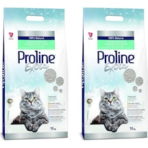 Pro Line Ekstra Bentonit Topaklanan Kedi Kumu 2 x 10 L