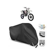 Mondial X-Treme Moto Cross Motor Branda(Kilit Uyumlu-Siyah (457248693)-Arka Çanta Uyumlu Branda-Tokalı