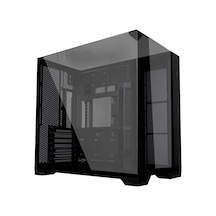 Lian Li O11 Vision Kompakt Siyah Çelik Temperli Cam Atx Orta Kule Bilgisayar Kasası-geri Bağlantı Desteği-o11vpx