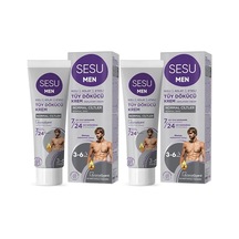 Sesu Tüy Dökücü Krem For Men 100ml 2 Li Set