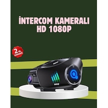 Q28 Full Hd Kameralı Motosiklet Kask Kulaklığı - 45 Saat Müzik, Ipx6 Su Geçirmez
