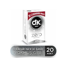 Okey Zero Ekstra İnce Formlu Prezervatif 20'li