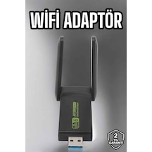 Wifi Adaptör Çift Bantlı Kablosuz Wifi Adaptörü