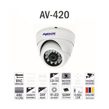 Avenir Av-420 Cctv Dome Kamera Analog