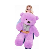 100 Cm Papyonlu Büyük Ayıcık (%100 Yerli) Lila