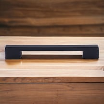 10 Adet Plastik Kulp Köprü Mobilya Mutfak Dolabı Çekmece Dolap Kulpları Kapak Kulpu Siyah 192 Mm Diğer