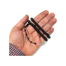 Namaz Dua Zikir İçin Oltu Tesbih 99luk 8 X 4 Mm