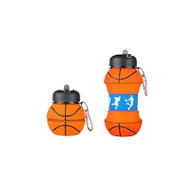Koıgo Basket Topu Katlanır Sılıkon Su Matarası 550