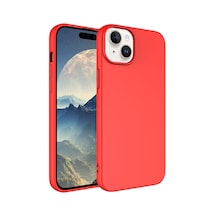 Zore İphone 15 Uyumlu Nvth Lsr Lansman Kılıf-kırmızı