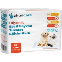 Akuacare Evcil Hayvan Tuvalet Eğitim Pedi 60 x 90 CM 30 Adet