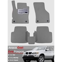 Bmw X5 E53 1999-2006 Uyumlu Eva Paspas Tam Set Araca Özel,su Geçirmez,hızlı Ve Kolay Montaj 420