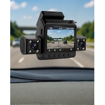 Araç Ön Arka İç Kamera Sistemi Full Hd Hareket Sensörlü Kayıt Cihazı - Lisinya