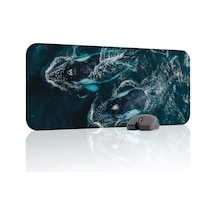 Orka Kaymaz Dikişli Kauçuk Oyuncu Mousepad V2 - 70x30 Xl Gaming Mouse Pad Fare Altlığı