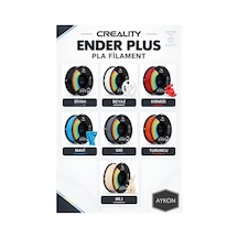Creality Ender Plus Pla Filament Siyah - Beyaz - BEJ- Kırmızı - Mavi - Gri - Turuncu