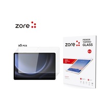 Samsung Uyumlu Galaxy Tab S10 Lite Zore 5in1 Tablet Temperli Cam Ekran Koruyucu