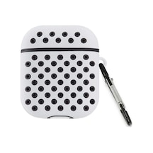Mey İthalat Apple Uyumlu AirPods 2 2.nesil Spor Delikli Kılıf - Gri-siyah