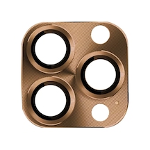 Apple İphone 16 Pro Max Pers Alüminyum Kamera Lens - Desert Kum