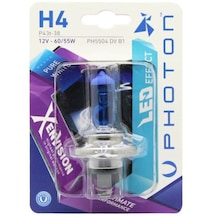 Photon H4 12v 60/55w Xen Vision Tekli Blister Ph5504 Dv B1