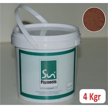 Demir Oksit Kahverengi Pigment 4 Kg Demir Oksit Kahverengi Pigment 4 Kg
