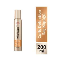 Wellaflex Curls Definition Bukle Belirginleştirici Güçlü Tutuş Saç Köpüğü Strong Hold 200 ML