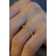 Yenigün Kuyumculuk 14 Ayar Altın Tek Sıra Dorika Yüzük Yzk26509