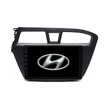Hyundai İ20 - Araç Multimedya Ekran - 2gb 32gb - S - Black - 2014 - 2018 - 9 Inch - Myway - Red