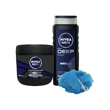 Men Erkek Deep Dimension Duş Jeli 500ml Ve Deep Impact Nemlendirici El Vücut Kremi 400ml, Lif Hediye Diğer