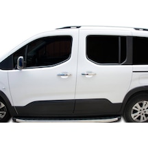 Peugeot Rifter Krom Kapı Kolu 4 Kapı 8 Parça 2019 ve   Sonrası