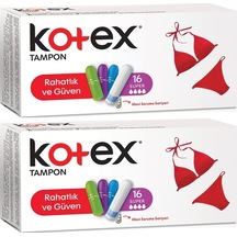 Kotex Tampon Süper 32 Li Set 2pk 16