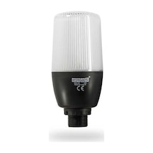 Emas IF5M220ZM05 IF Serisi Çok Renkli 220V AC Buzzerlı Sabit Anahtar Kontrollü M22 Vidalı LED İkaz 55mm