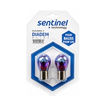 Diadem Ampul 12v P21w Ba15s Mor Efektli Sinyal Ve Park Ampulü, Yüksek Işık Performansı 2 Adet